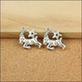 Antique Silver Zinc Alloy Capricorn Charm Pendant for DIY Necklace Bracelet Jewelry Making view 1