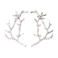 Zinc Alloy Leafy Branch Charm Pendant for DIY Necklace Bracelet Jewelry Making view 3