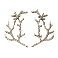 Zinc Alloy Leafy Branch Charm Pendant for DIY Necklace Bracelet Jewelry Making view 4