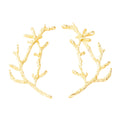 Zinc Alloy Leafy Branch Charm Pendant for DIY Necklace Bracelet Jewelry Making view 2