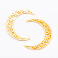 Zinc Alloy Crescent Moon Charm Pendant No.080818 for DIY Necklace Bracelet Jewelry Making view 3