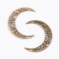 Zinc Alloy Crescent Moon Charm Pendant No.080818 for DIY Necklace Bracelet Jewelry Making view 4