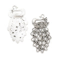 Zinc Alloy Peacock Charm Pendant No.080445 for DIY Necklace Bracelet Jewelry Making view 3