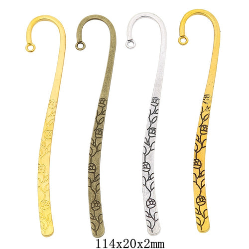Zinc Alloy Bookmark Charm Pendant No.627078 for DIY Necklace Bracelet Jewelry Making