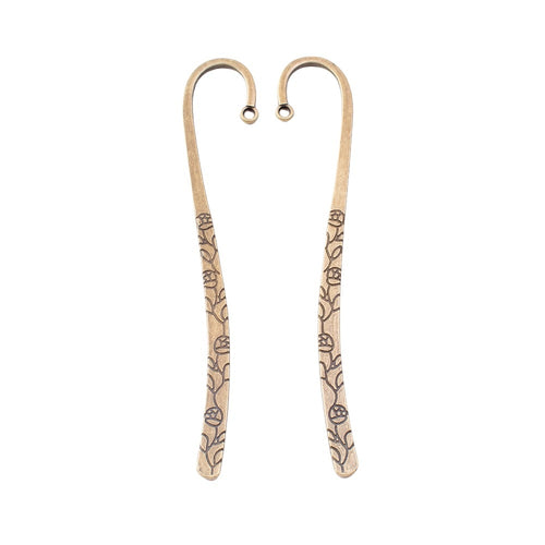 Zinc Alloy Bookmark Charm Pendant No.627078 for DIY Necklace Bracelet Jewelry Making