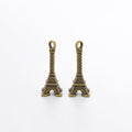 Zinc Alloy Eiffel Tower Charm Pendant No.166865 for DIY Necklace Bracelet Jewelry Making view 3