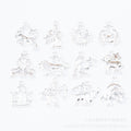 Zinc Alloy Zodiac Signs Charm Pendant for DIY Necklace Bracelet Jewelry Making view 4