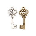 Zinc Alloy Key Charm Pendant No.678675 for DIY Necklace Bracelet Jewelry Making view 4