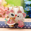 Jeweled Mouse and Auspicious Charm Keychains in Forty Designs view 1