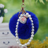 Royal-Blue Pom