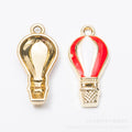Zinc Alloy Hot Air Balloon Charm Pendant No.535637 for DIY Necklace Bracelet Jewelry Making view 5