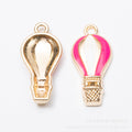 Zinc Alloy Hot Air Balloon Charm Pendant No.535637 for DIY Necklace Bracelet Jewelry Making view 4