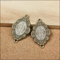 Antique Bronze Zinc Alloy Jewelry Findings Accessories for DIY Jewelry Making view 3