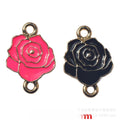 Zinc Alloy Rose Jewelry Findings Accessories for DIY Jewelry Making view 1