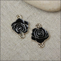 Zinc Alloy Rose Jewelry Findings Accessories for DIY Jewelry Making view 4