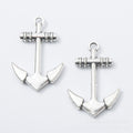 Zinc Alloy Anchor Charm Pendant No.668102 for DIY Necklace Bracelet Jewelry Making view 2