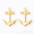 Zinc Alloy Anchor Charm Pendant No.668102 for DIY Necklace Bracelet Jewelry Making view 3