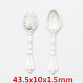 Zinc Alloy Spoon Charm Pendant No.692671 for DIY Necklace Bracelet Jewelry Making view 2