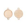 16mm Zinc Alloy Round Bezel Charm Pendant No.476977 for DIY Necklace Bracelet Jewelry Making view 5