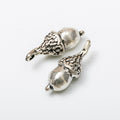 Zinc Alloy Pine Cone Charm Pendant No.301351 for DIY Necklace Bracelet Jewelry Making view 2