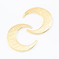 Zinc Alloy Moon Charm Pendant No.892276 for DIY Necklace Bracelet Jewelry Making view 3