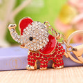 Jeweled Elephant and Auspicious Charm Keychains in Forty-One Designs view 7