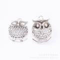Zinc Alloy Owl Charm Pendant No.652467 for DIY Necklace Bracelet Jewelry Making view 3