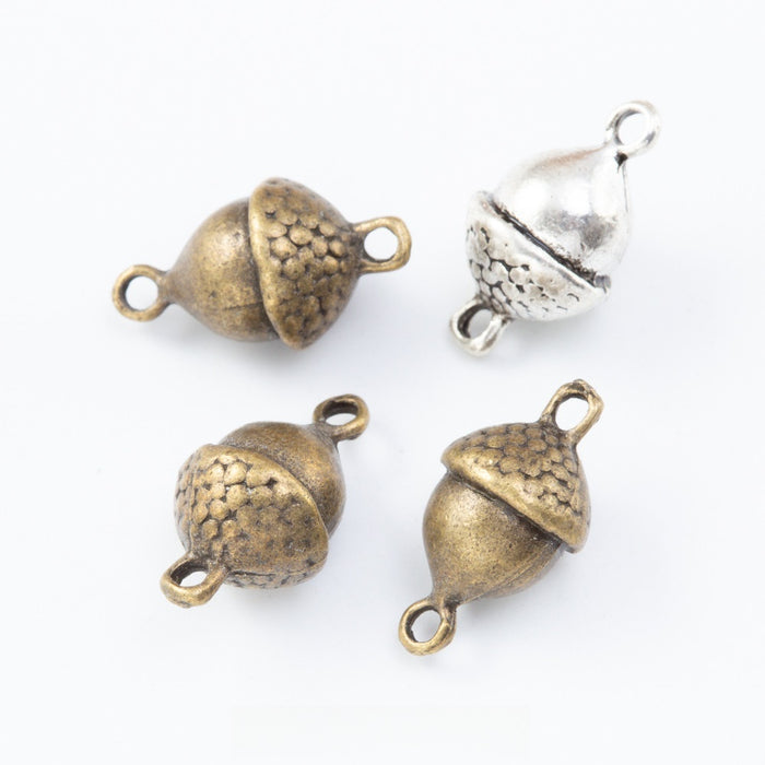 Zinc Alloy Pinecone Charm Pendant for DIY Necklace Bracelet Jewelry Making