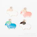 Zinc Alloy Sheep Charm Pendant for DIY Necklace Bracelet Jewelry Making view 5