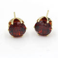 E0110 Korean Style Creative Faux Zircon Stud Earrings, Women's Fashion Jewelry view 3
