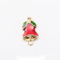 Gold-Tone Enamel Christmas Charm Collection in 18 Designs view 8
