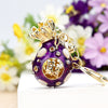 Purple Round-Fortune-Pouch