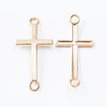 Zinc Alloy Cross Charm Pendant No.723453 for DIY Necklace Bracelet Jewelry Making view 4