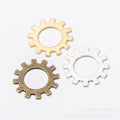 Zinc Alloy Gear Charm Pendant No.463706 for DIY Necklace Bracelet Jewelry Making view 5