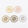 Zinc Alloy Gear Charm Pendant No.739136 for DIY Necklace Bracelet Jewelry Making view 5