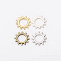 Zinc Alloy Gear Charm Pendant No.519028 for DIY Necklace Bracelet Jewelry Making view 5