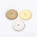 Zinc Alloy Gear Charm Pendant No.627038 for DIY Necklace Bracelet Jewelry Making view 5
