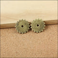 Zinc Alloy Gear Charm Pendant No.627038 for DIY Necklace Bracelet Jewelry Making view 4