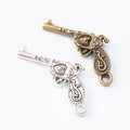 Zinc Alloy Gun Charm Pendant No.194516 for DIY Necklace Bracelet Jewelry Making view 4