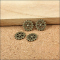 Zinc Alloy Gear Charm Pendant No.054267 for DIY Necklace Bracelet Jewelry Making view 4