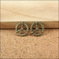 Zinc Alloy Gear Charm Pendant No.158176 for DIY Necklace Bracelet Jewelry Making view 2