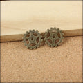 Zinc Alloy Gear Charm Pendant No.286809 for DIY Necklace Bracelet Jewelry Making view 2