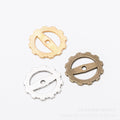 Zinc Alloy Gear Charm Pendant No.854403 for DIY Necklace Bracelet Jewelry Making view 5
