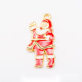 Gold-Tone Enamel Christmas Charm Collection in 18 Designs view 12