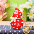 Jelly Gourd Keychains in Five Colors with Braided and Plain Loops view 12