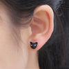 Black Cat Studs