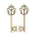 Zinc Alloy Crown Key Charm Pendant No.069265 for DIY Necklace Bracelet Jewelry Making view 3