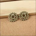 Zinc Alloy Gear Charm Pendant No.349654 for DIY Necklace Bracelet Jewelry Making view 4