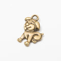 Zinc Alloy Dog Charm Pendant No.414648 for DIY Necklace Bracelet Jewelry Making view 2