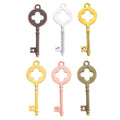 Zinc Alloy Cross Key Charm Pendant for DIY Necklace Bracelet Jewelry Making view 5